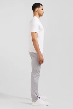 T-Shirt Blanc Avec Broderie Eden Park
