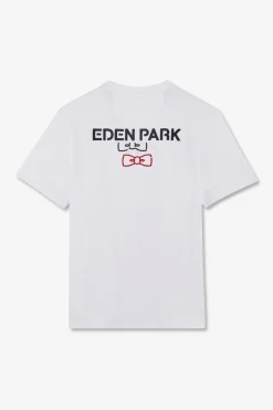 T-Shirt Blanc Avec Broderie Eden Park