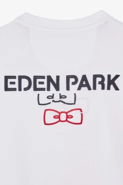 T-Shirt Blanc Avec Broderie Eden Park