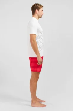 T-Shirt Blanc Imprime Eden Park