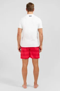 T-Shirt Blanc Imprime Eden Park