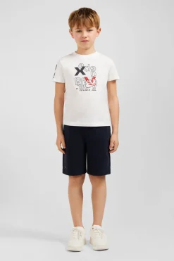 T-Shirt Blanc Xv De France En Jersey Coton