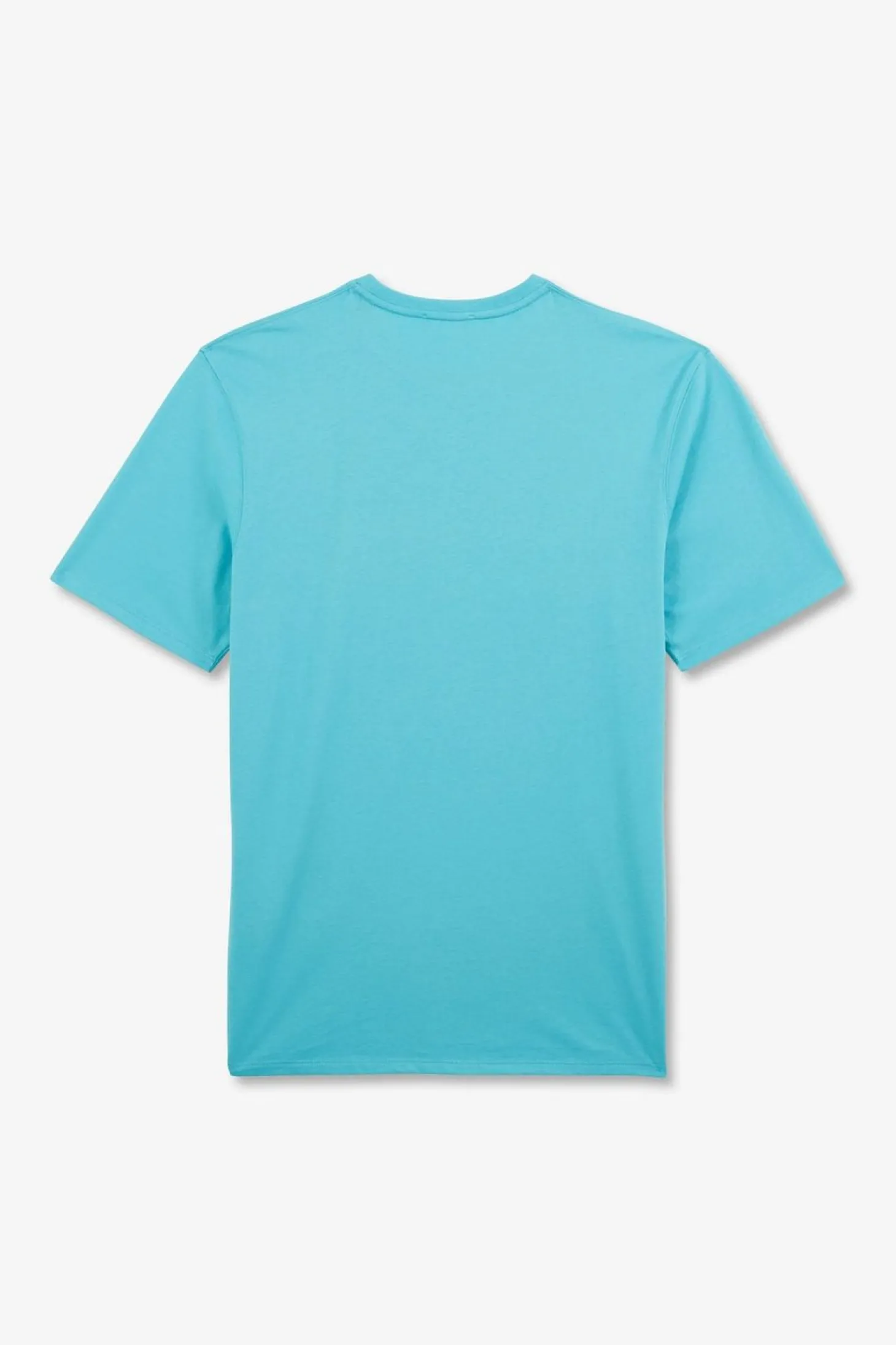 T-Shirt Bleu A Manches Courtes