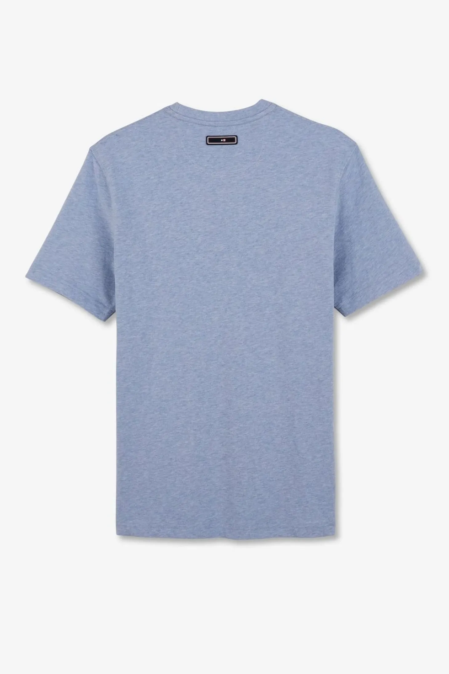 T-Shirt Bleu Clair A Double Inscription Eden Park