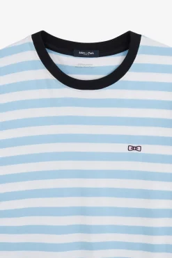 T-Shirt Manches Courtes A Rayures