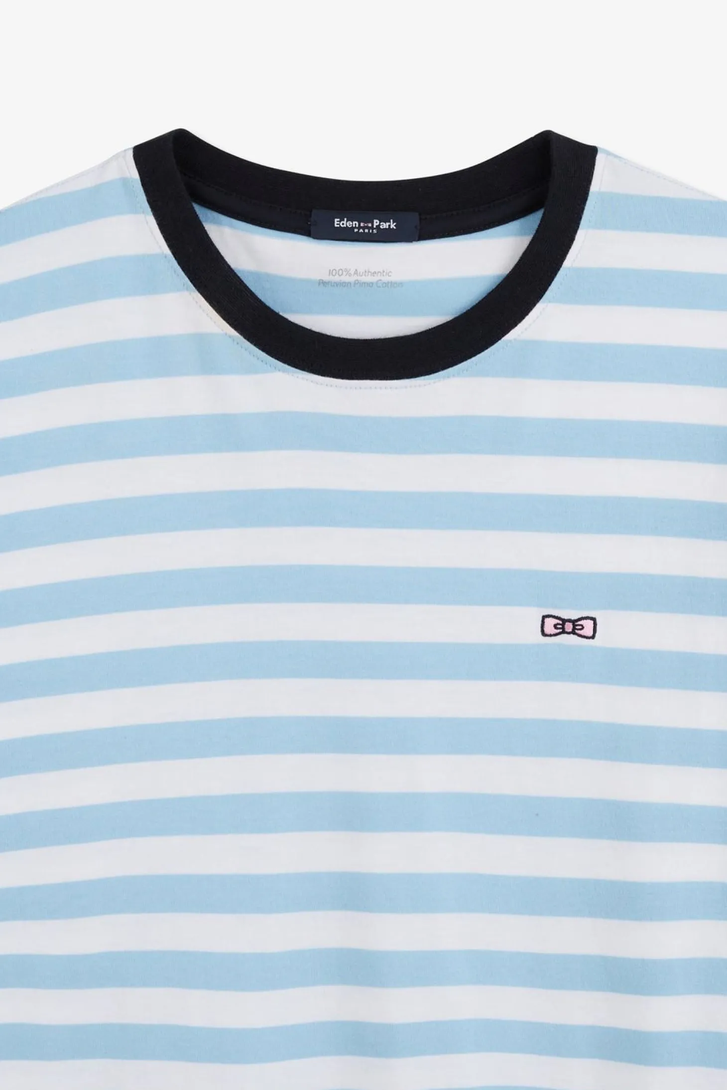 T-Shirt Manches Courtes A Rayures