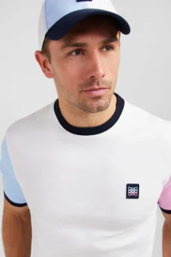 T-Shirt Manches Courtes Colorblock
