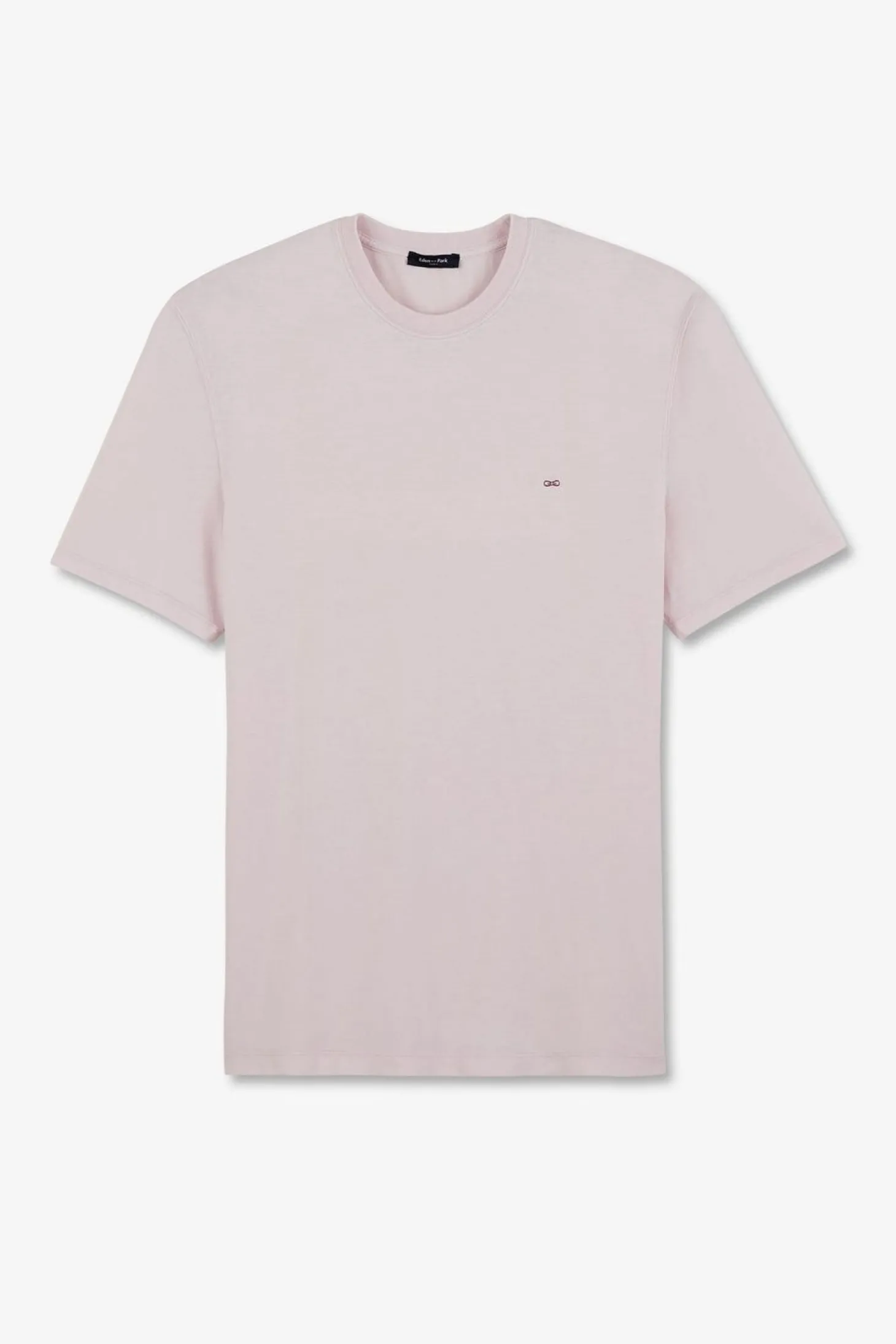 T-Shirt Manches Courtes Rose Uni