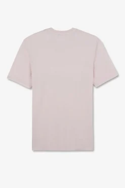 T-Shirt Manches Courtes Rose Uni