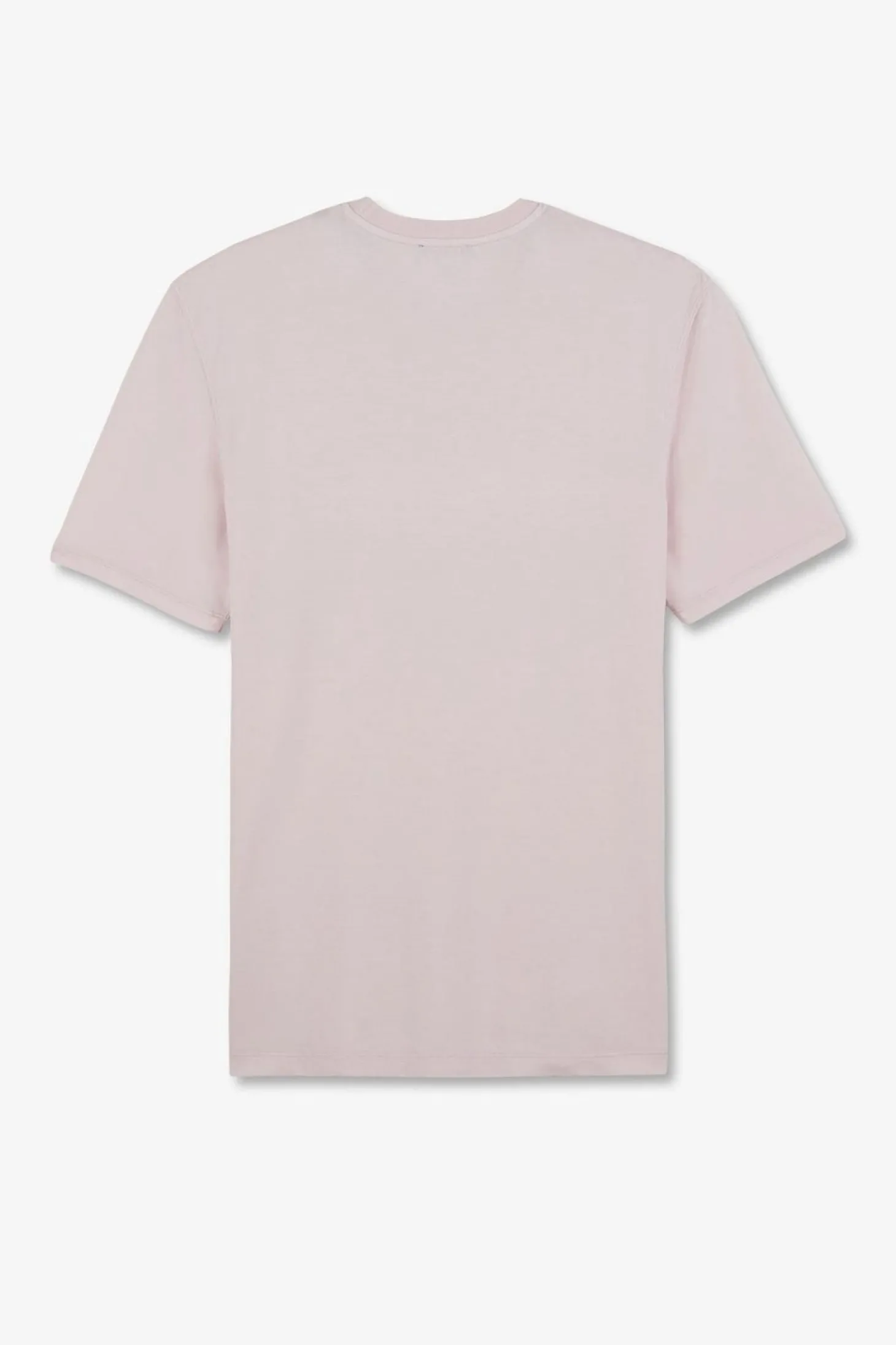 T-Shirt Manches Courtes Rose Uni