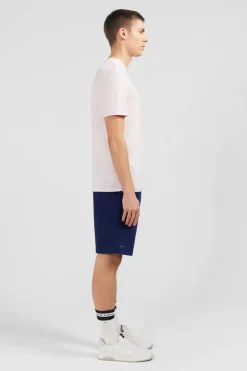 T-Shirt Manches Courtes Rose Uni