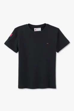 T-Shirt Marine Xv De France En Jersey Coton