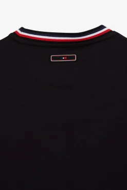 T-Shirt Noir A Manches Courtes