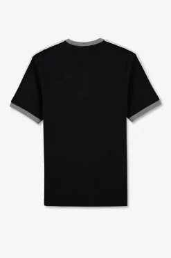 T-Shirt Noir Inscription Eden Park New Zealand