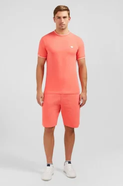 T-Shirt Rose A Manches Courtes