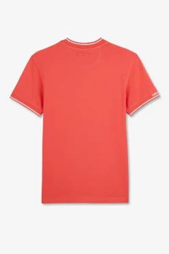 T-Shirt Rose A Manches Courtes
