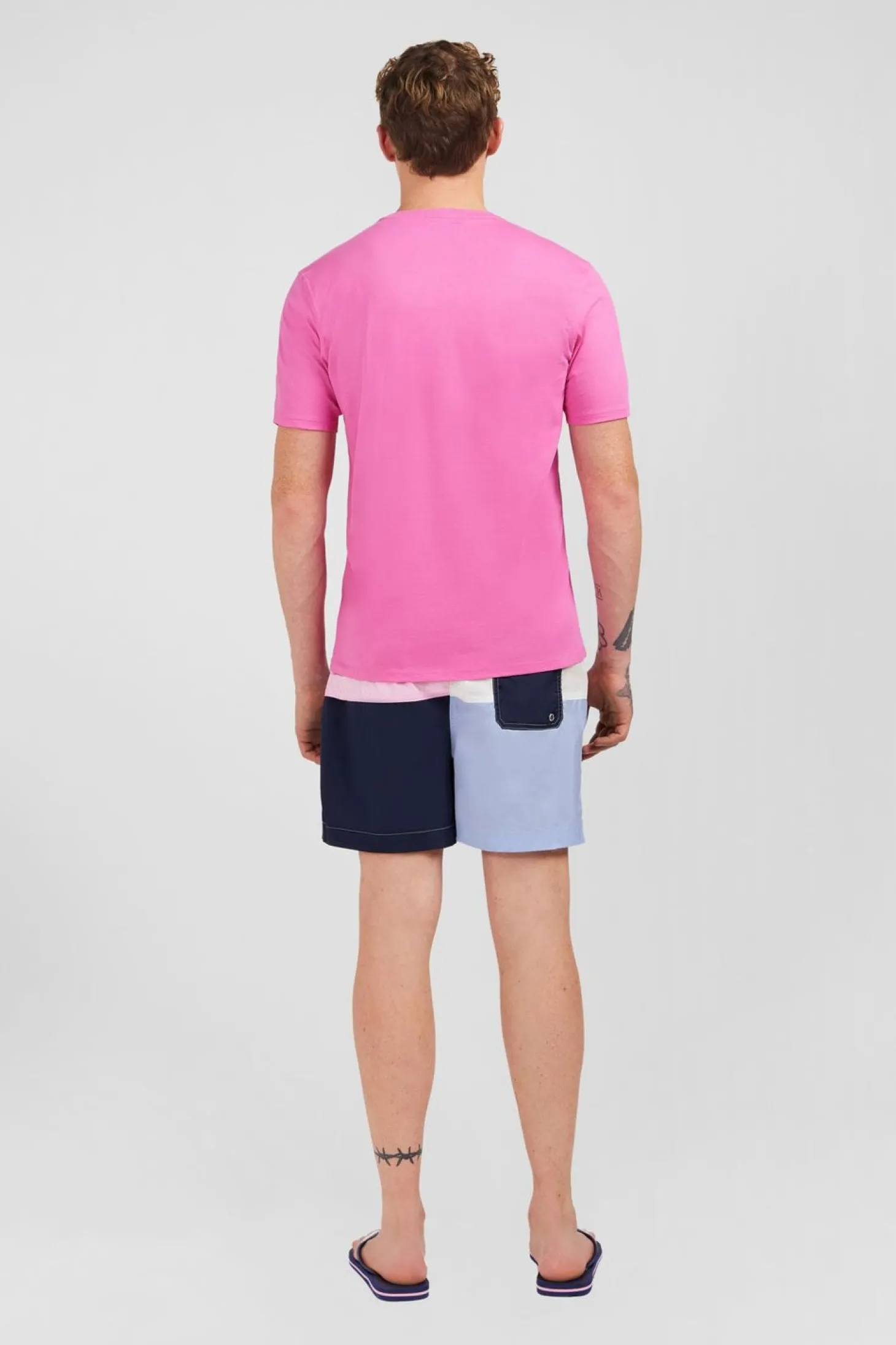 T-Shirt Rose A Manches Courtes
