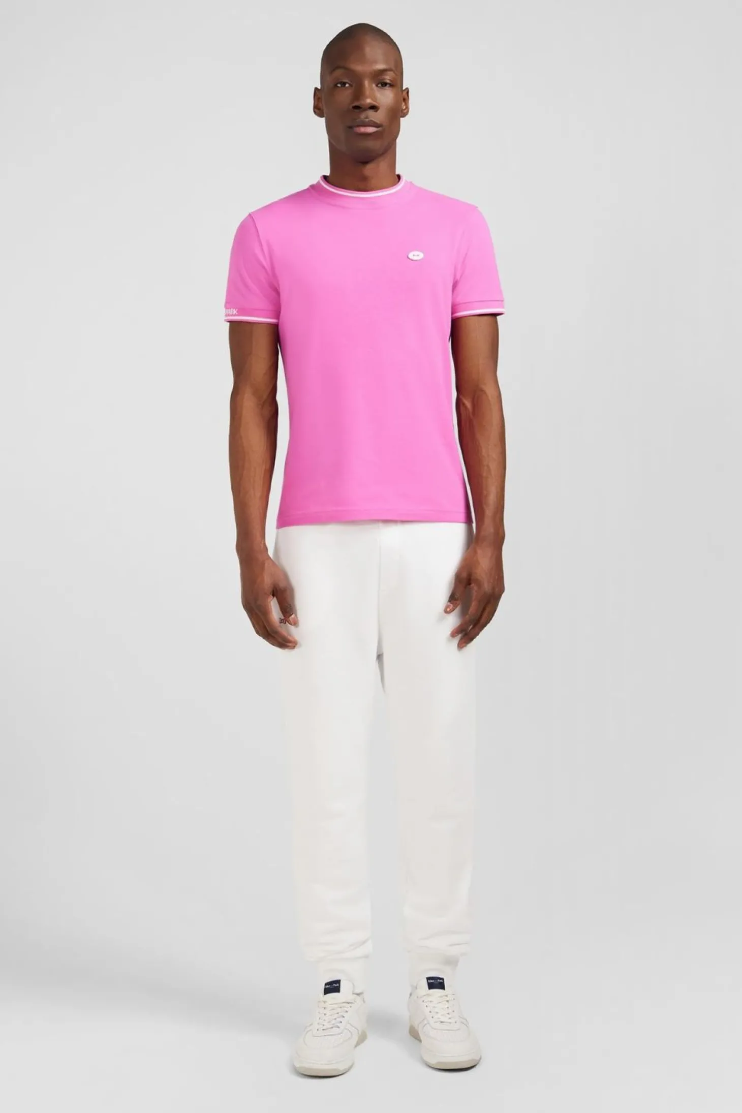 T-Shirt Rose A Manches Courtes