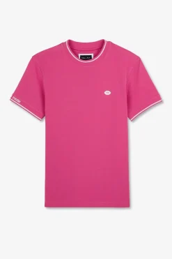 T-Shirt Rose A Manches Courtes