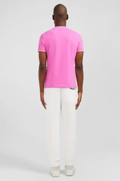 T-Shirt Rose A Manches Courtes