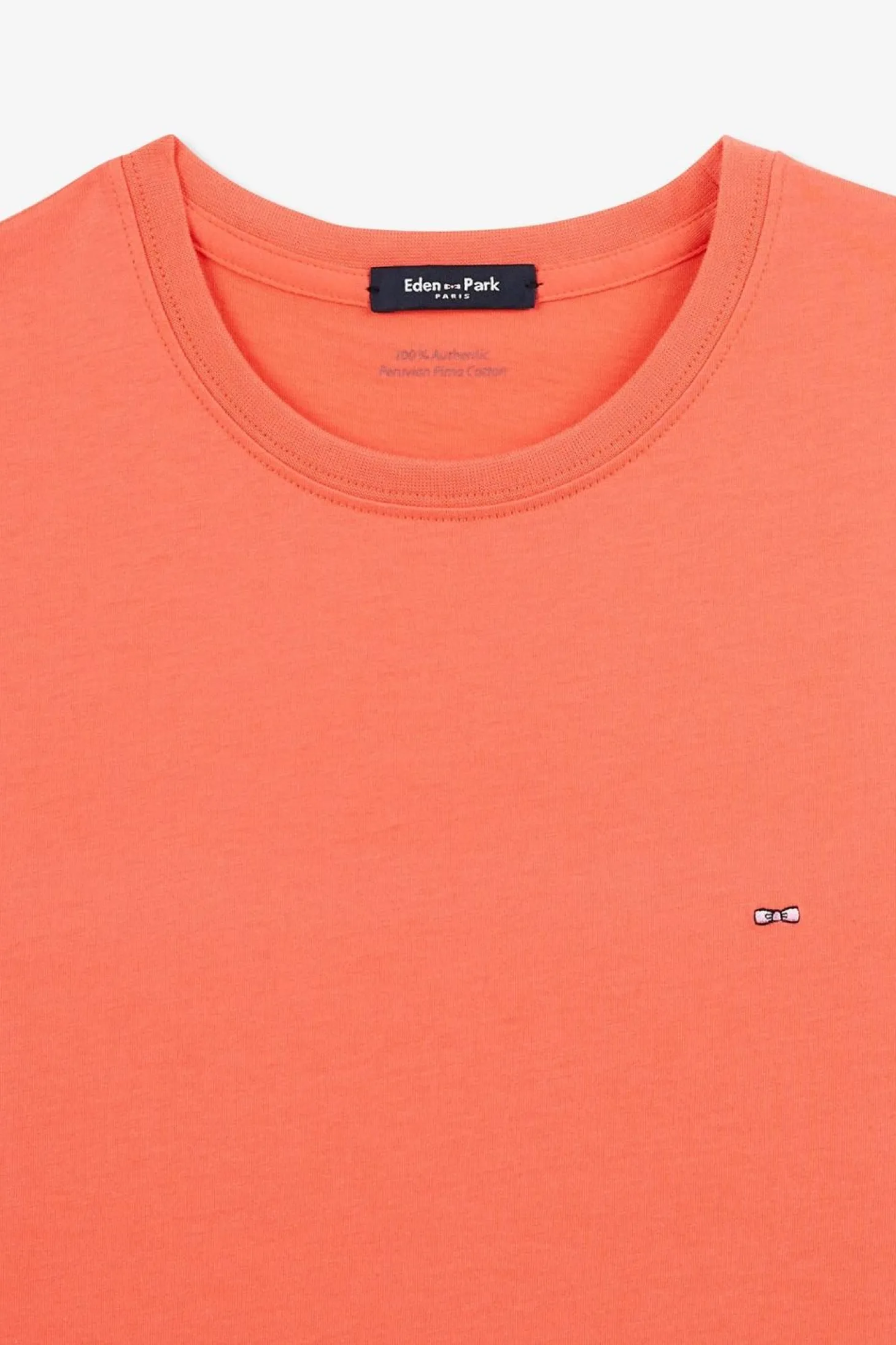 T-Shirt Rose Saumon A Manches Courtes