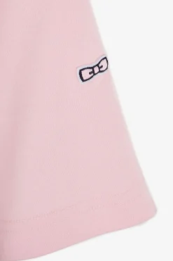 T-Shirt Rose Uni A Manches Courtes