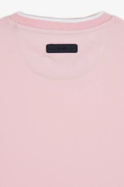 T-Shirt Rose Uni A Manches Courtes