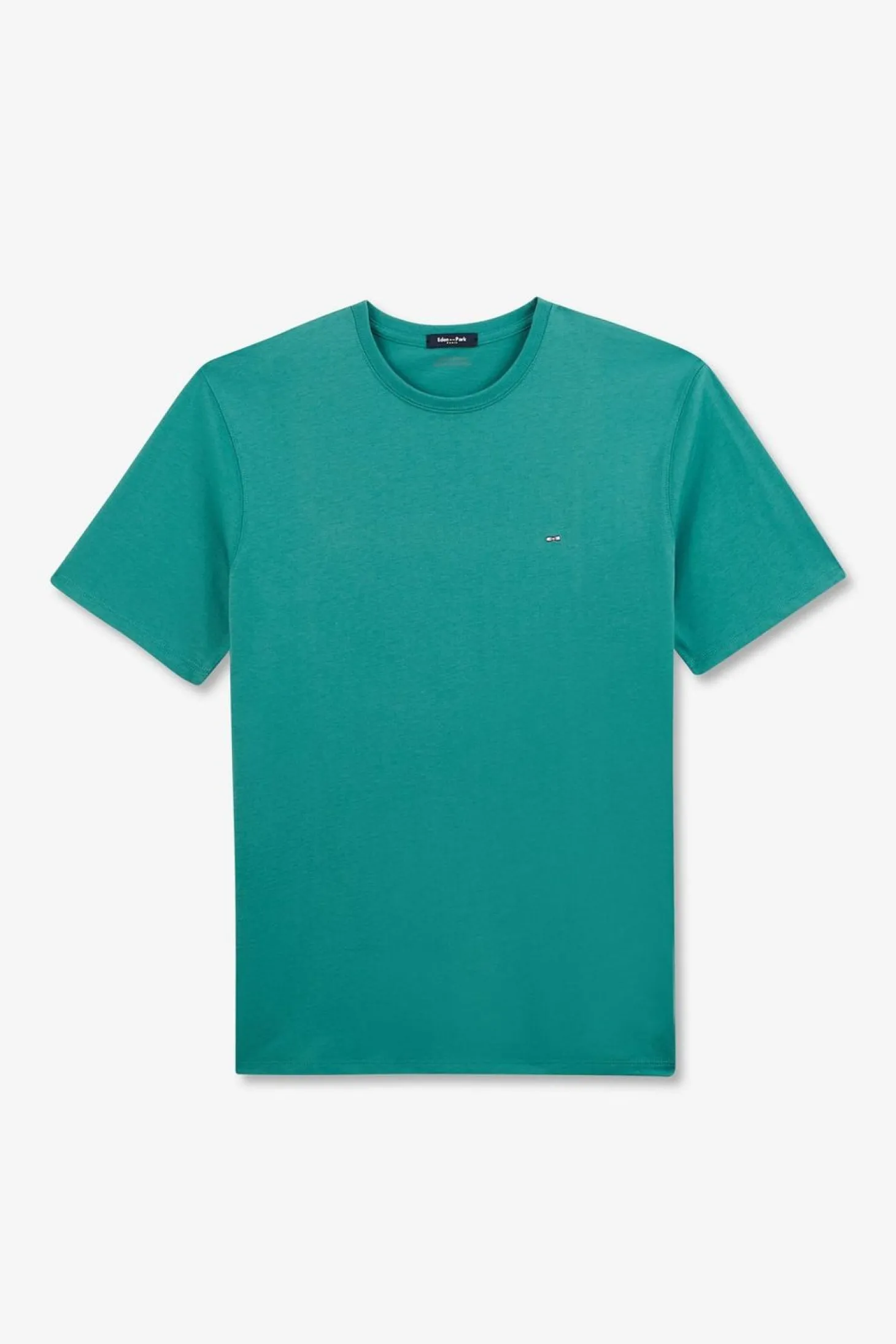 T-Shirt Vert A Manches Courtes