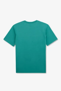 T-Shirt Vert A Manches Courtes