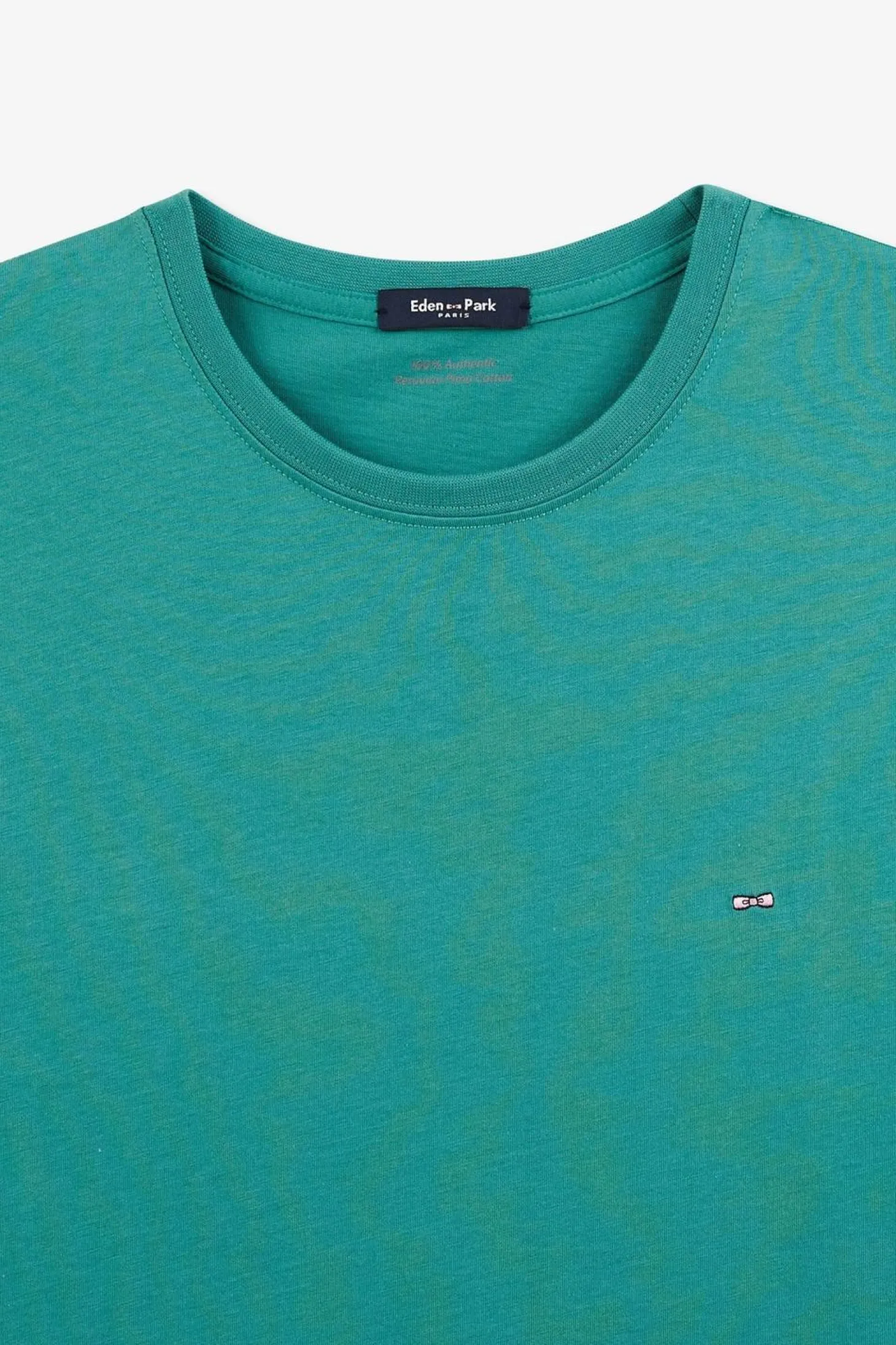 T-Shirt Vert A Manches Courtes