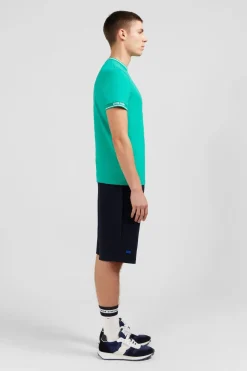 T-Shirt Vert A Manches Courtes