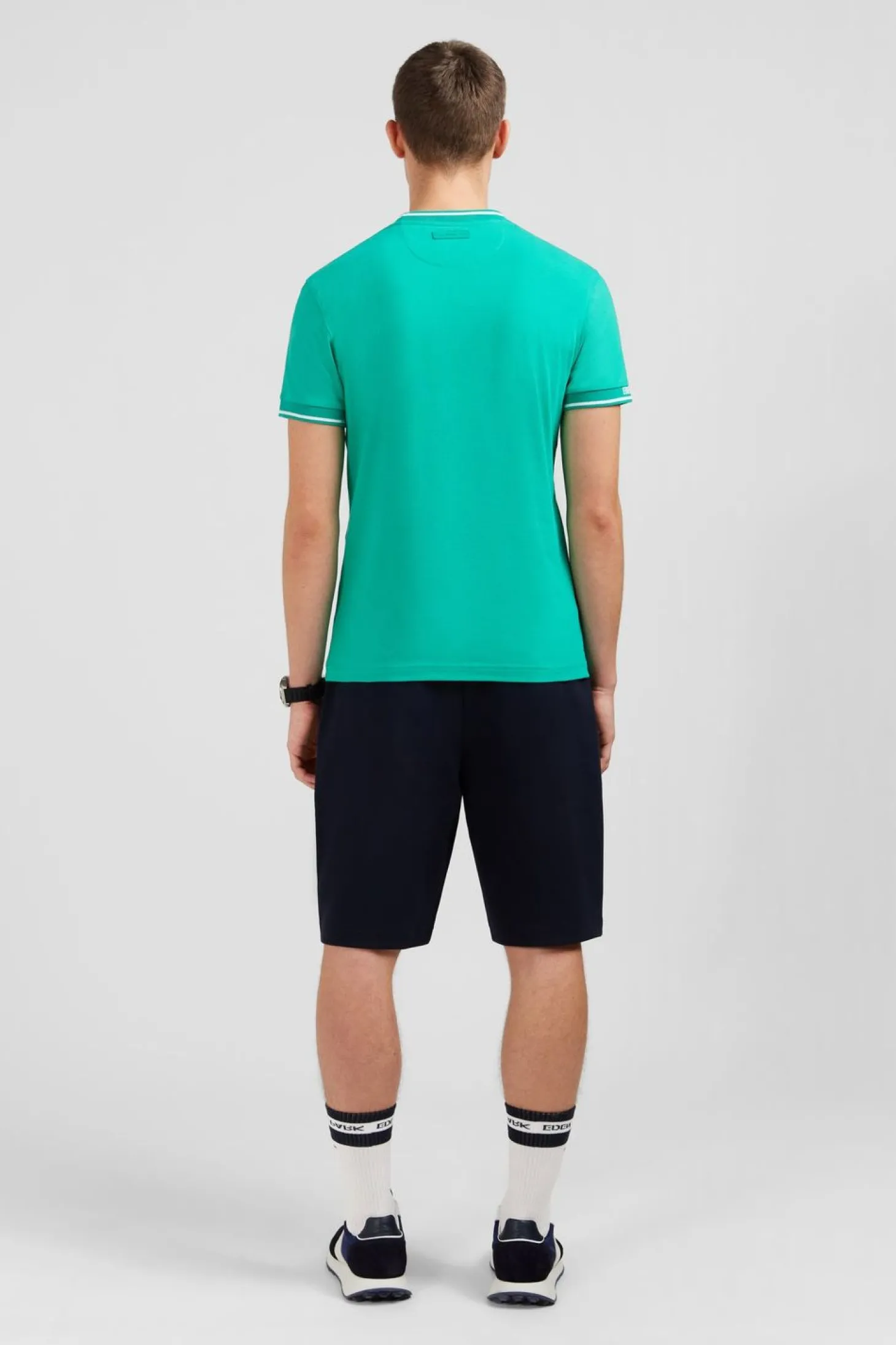 T-Shirt Vert A Manches Courtes